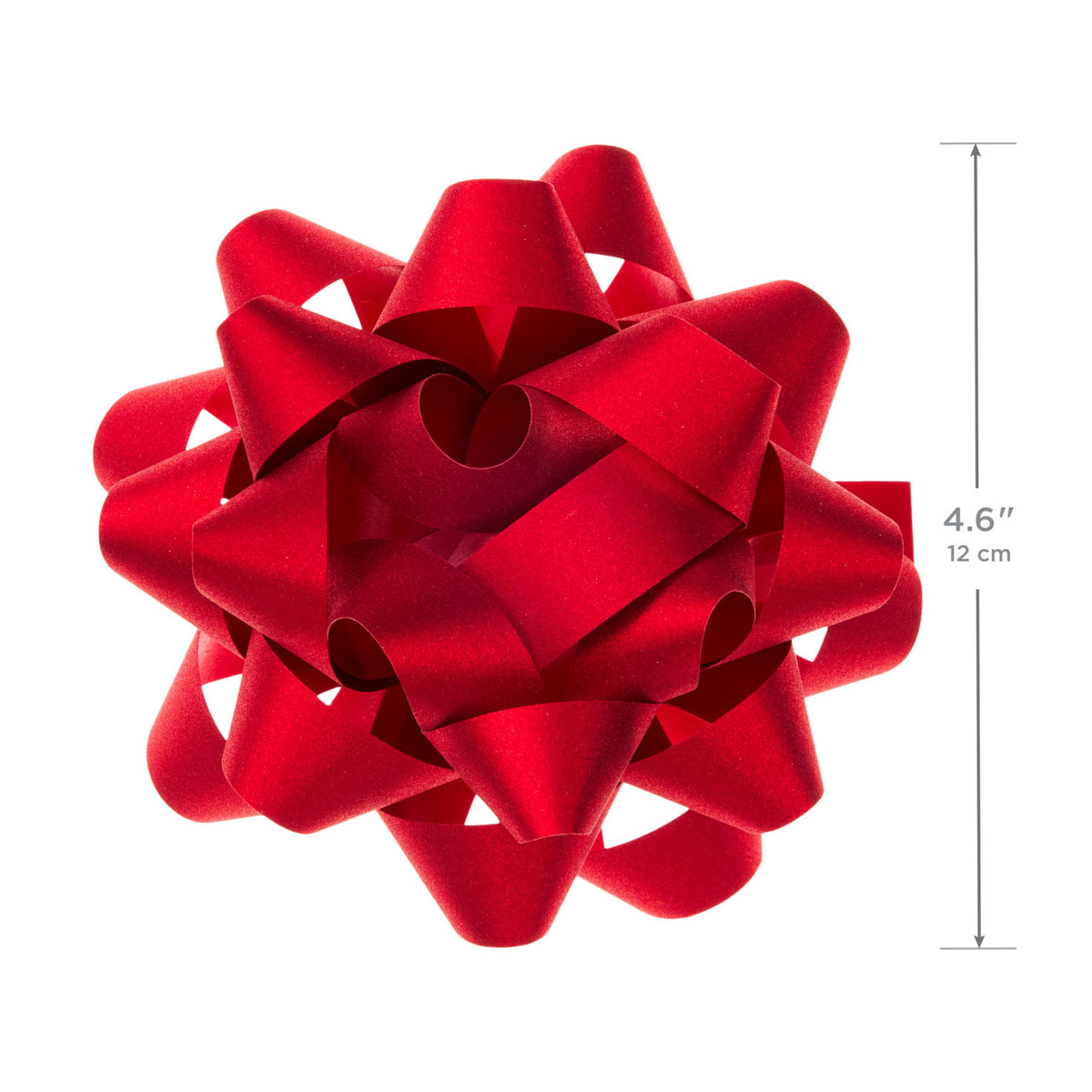 Hallmark 4.6'' Red Sparkle Christmas Gift Bow