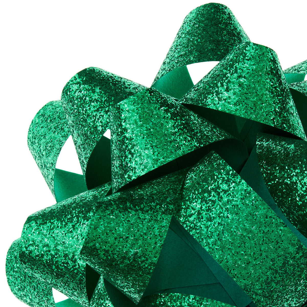 Hallmark 4.6'' Green Sparkle Christmas Gift Bow