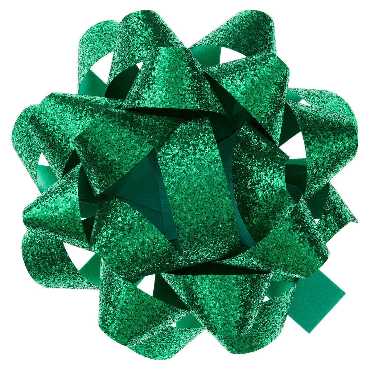 Hallmark 4.6'' Green Sparkle Christmas Gift Bow