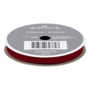 Hallmark 0.3'' Burgundy Velvet Holiday Ribbon, 15'