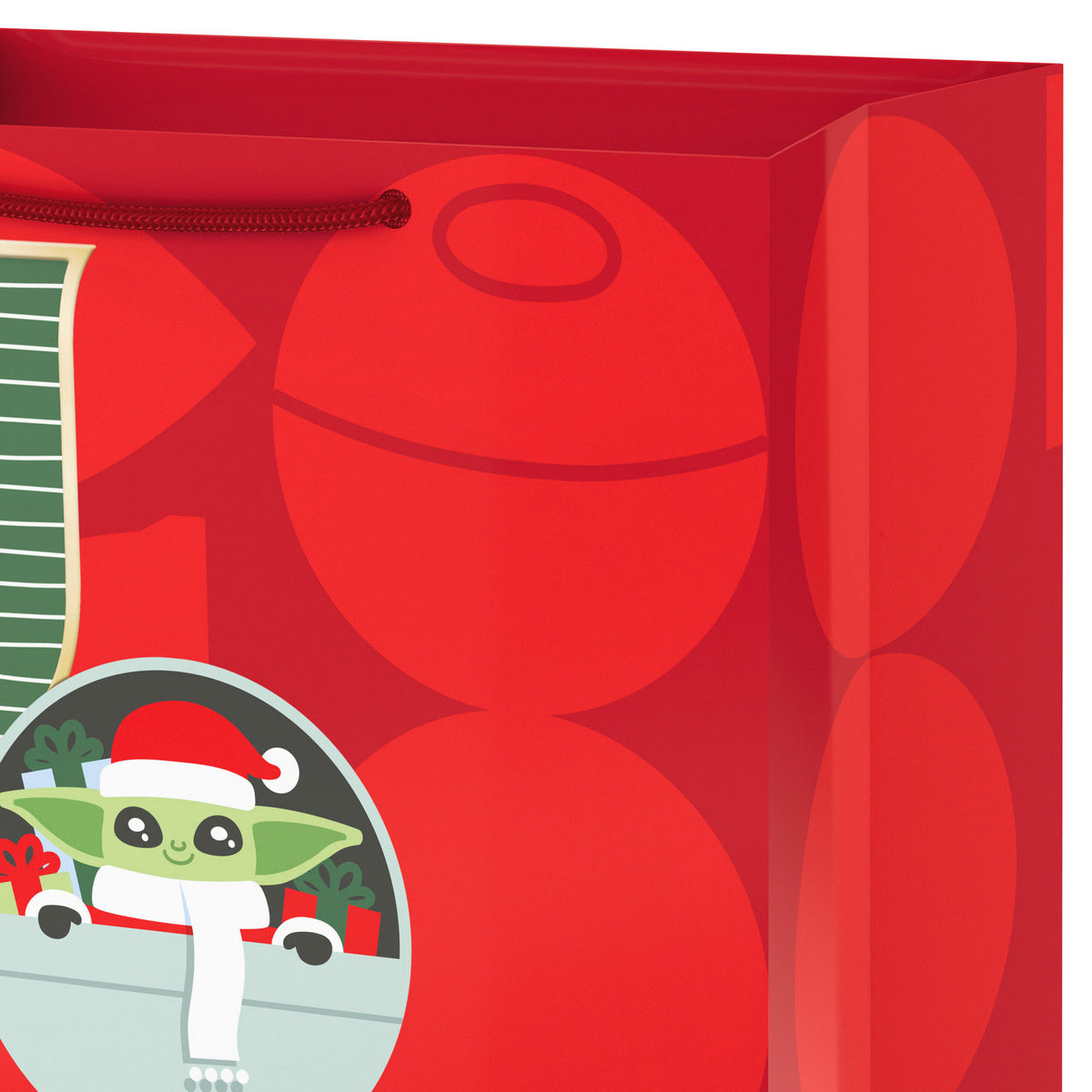 Hallmark 13'' Star Wars: The Mandalorian™ Grogu™ Joy Large Christmas Gift Bag