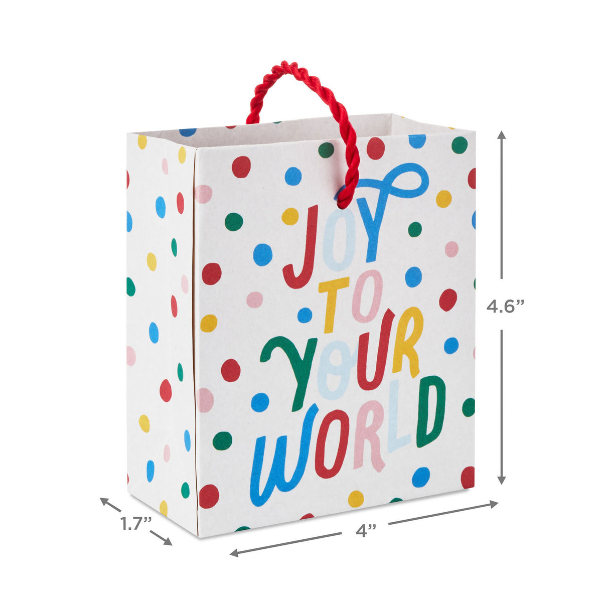 Hallmark 4.6'' Fun 5-Pack Assortment Christmas Gift Card Holder Mini Bags