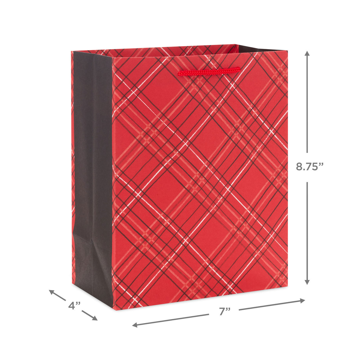 Hallmark 8.8'' Old-Fashioned 3-Pack Assortment Medium Christmas Gift Bags