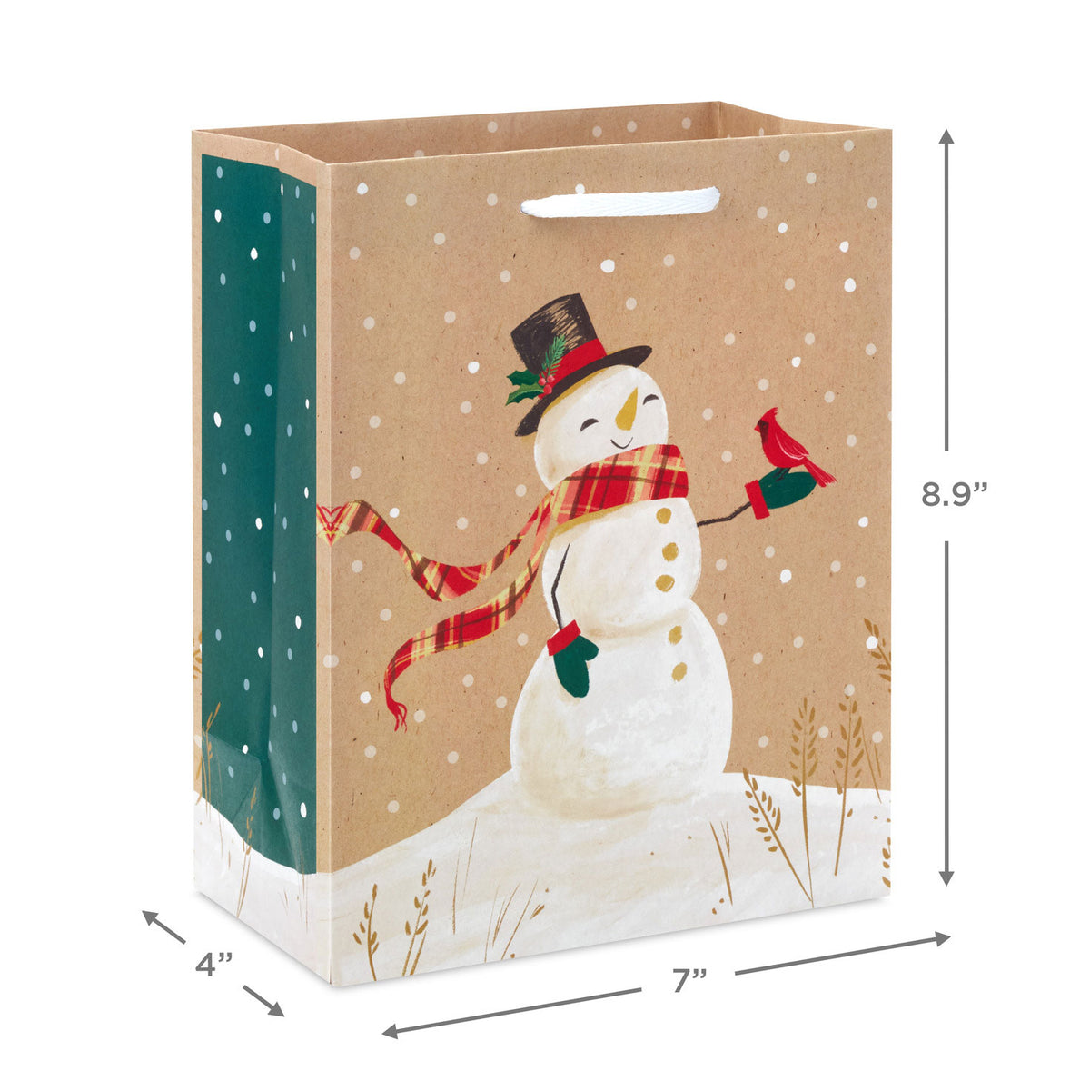 Hallmark 8.8'' Christmas Traditions 6-Pack Assortment Medium Gift Bag Bundle