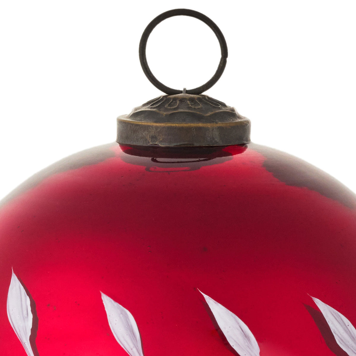 Hallmark Red Glass Ball Ornament Pine-Scented Candle, 4''
