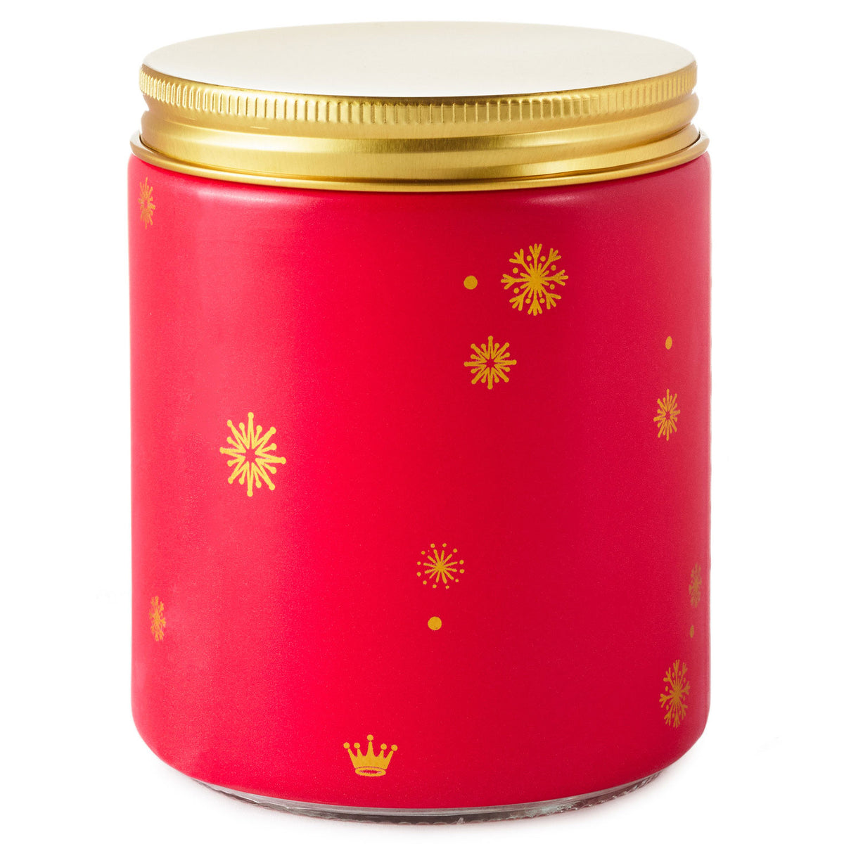 Hallmark Christmas Wishes Chilled Mint and Vanilla Scented Jar Candle, 7 oz.