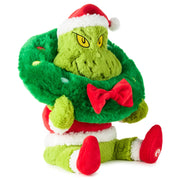 Hallmark Dr. Seuss's How the Grinch Stole Christmas!™ Grinch Stuck On Christmas Plush With Light, Sound and Motion, 11.5''