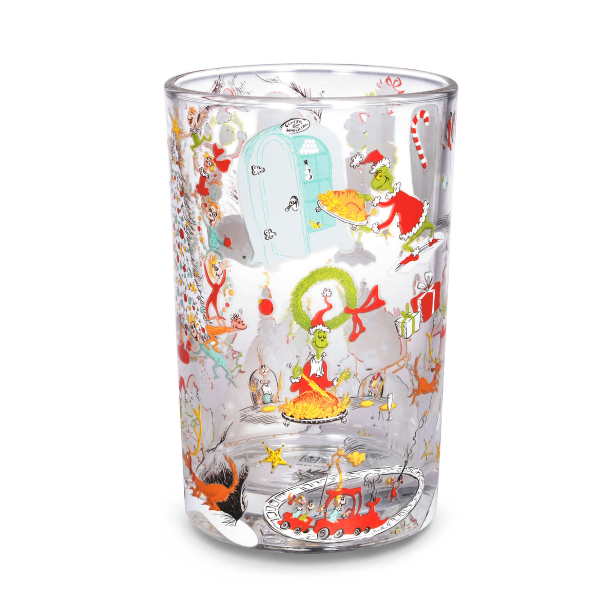 Hallmark Dr. Seuss's How the Grinch Stole Christmas!™ Storybook Drinking Glass, 13.5 oz.