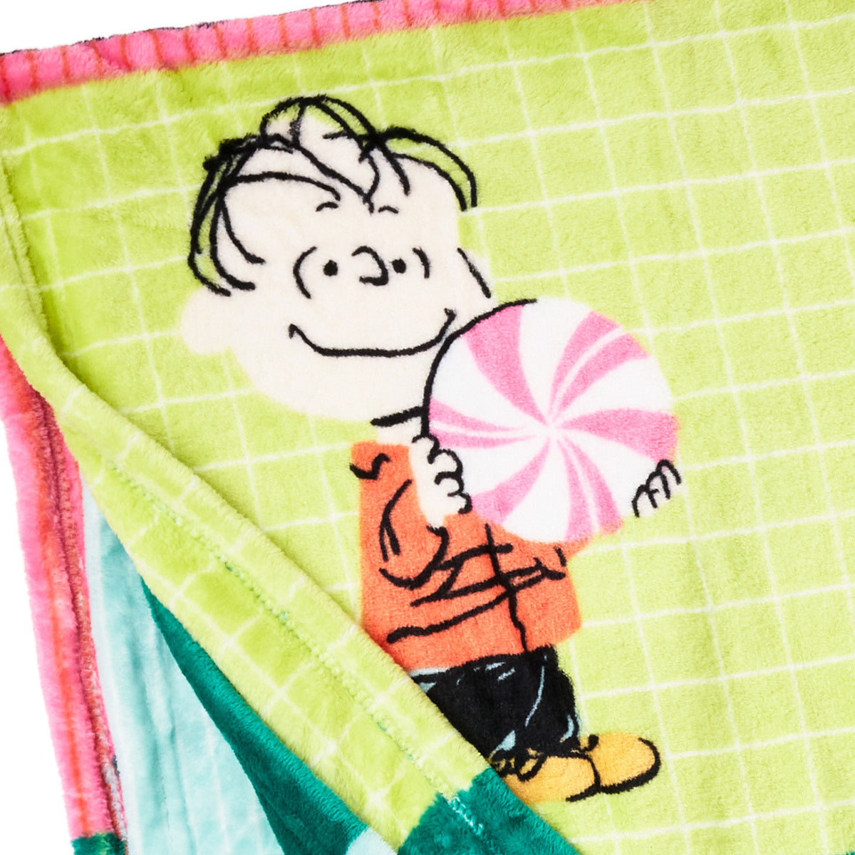 Hallmark Peanuts® Holiday Patchwork Throw Blanket, 50x60