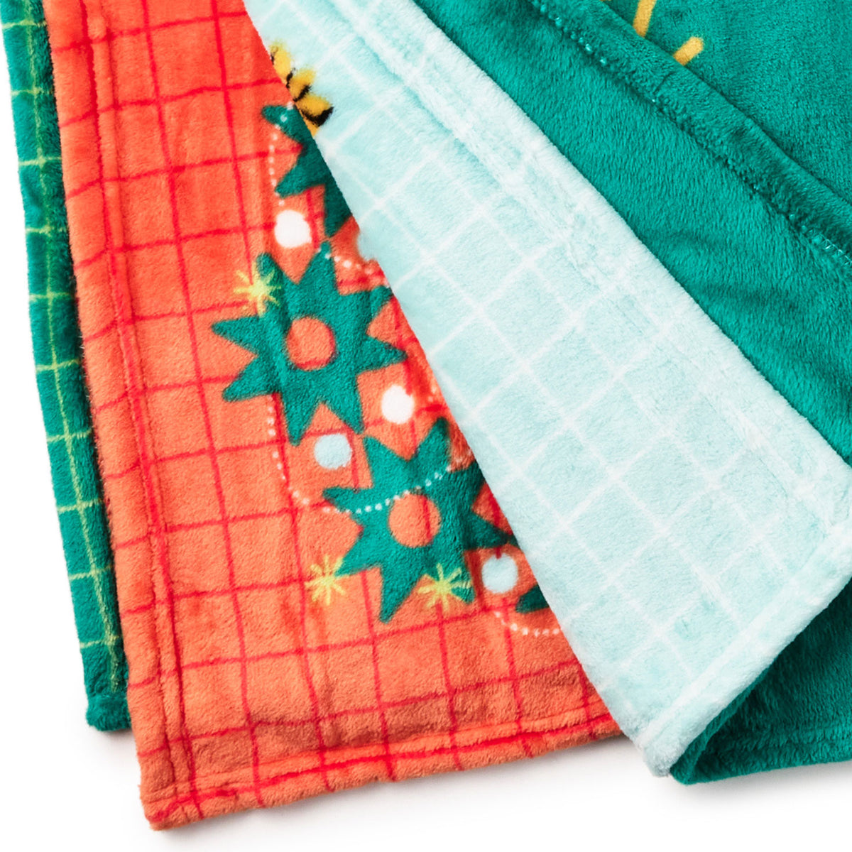 Hallmark Peanuts® Holiday Patchwork Throw Blanket, 50x60
