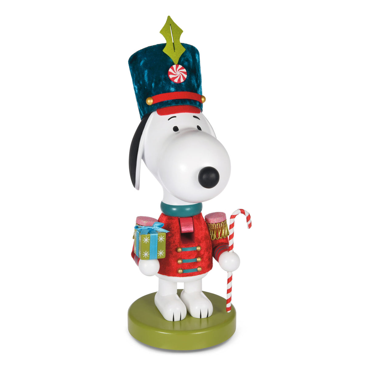 Hallmark Peanuts® Snoopy Drum Major Nutcracker Figurine, 13.25''