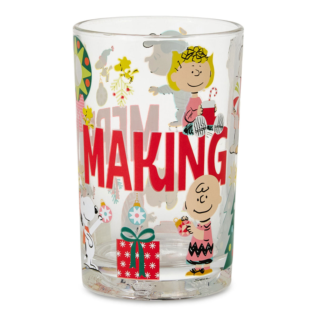 Hallmark Peanuts® Merry Making Collectible Drinking Glass, 13.5 oz.