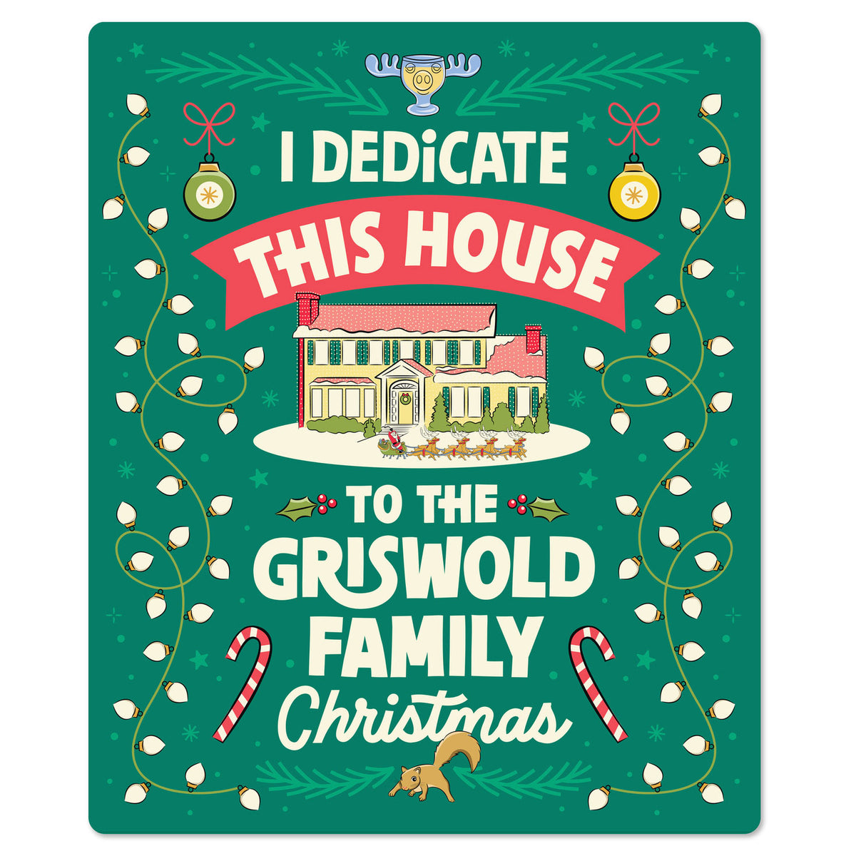 Hallmark National Lampoon's Christmas Vacation™ Throw Blanket, 50x60