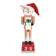 Hallmark Reindeer Countdown Nutcracker Figurine, 15.5''