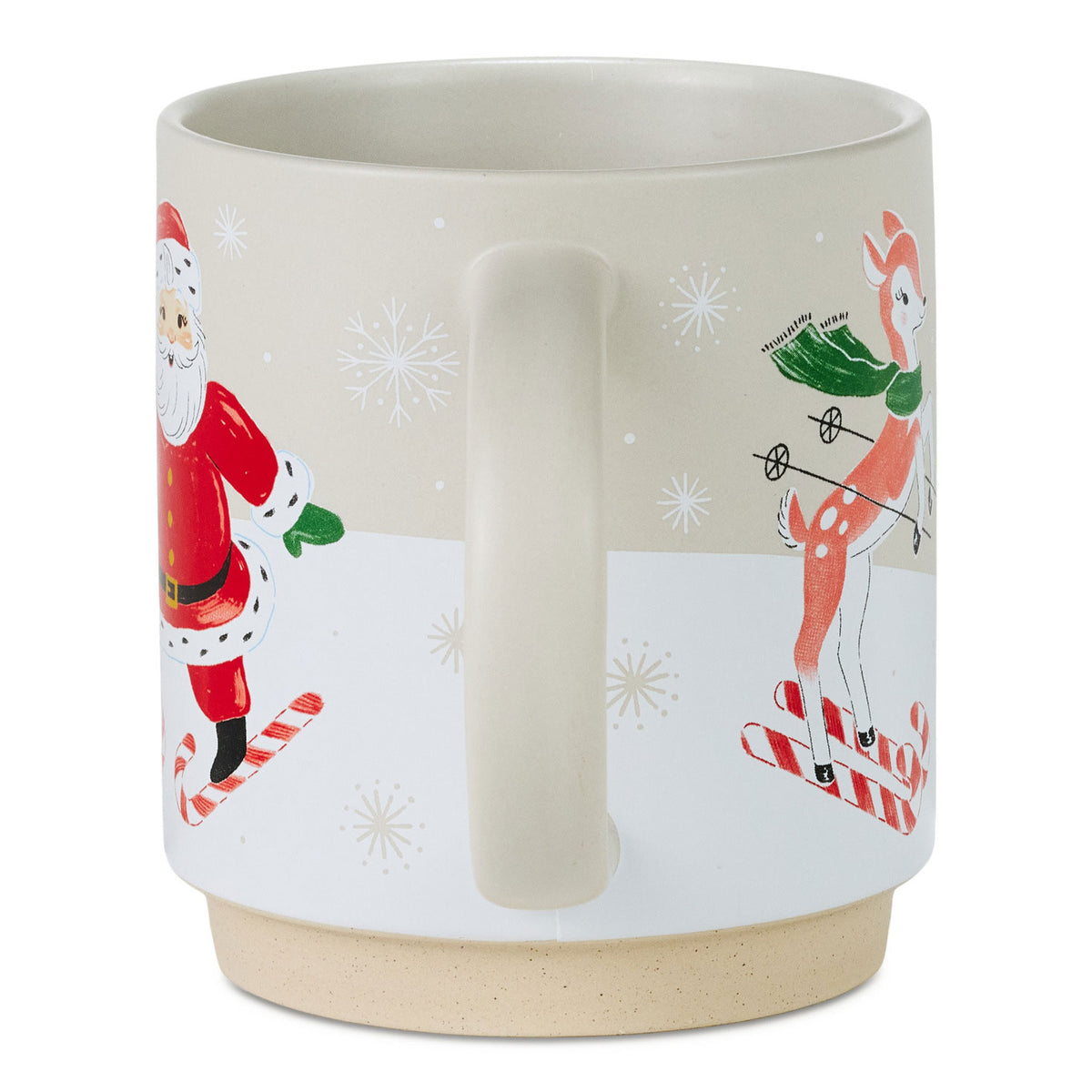 Hallmark Skiing Santa and Friends Mug, 16 oz.
