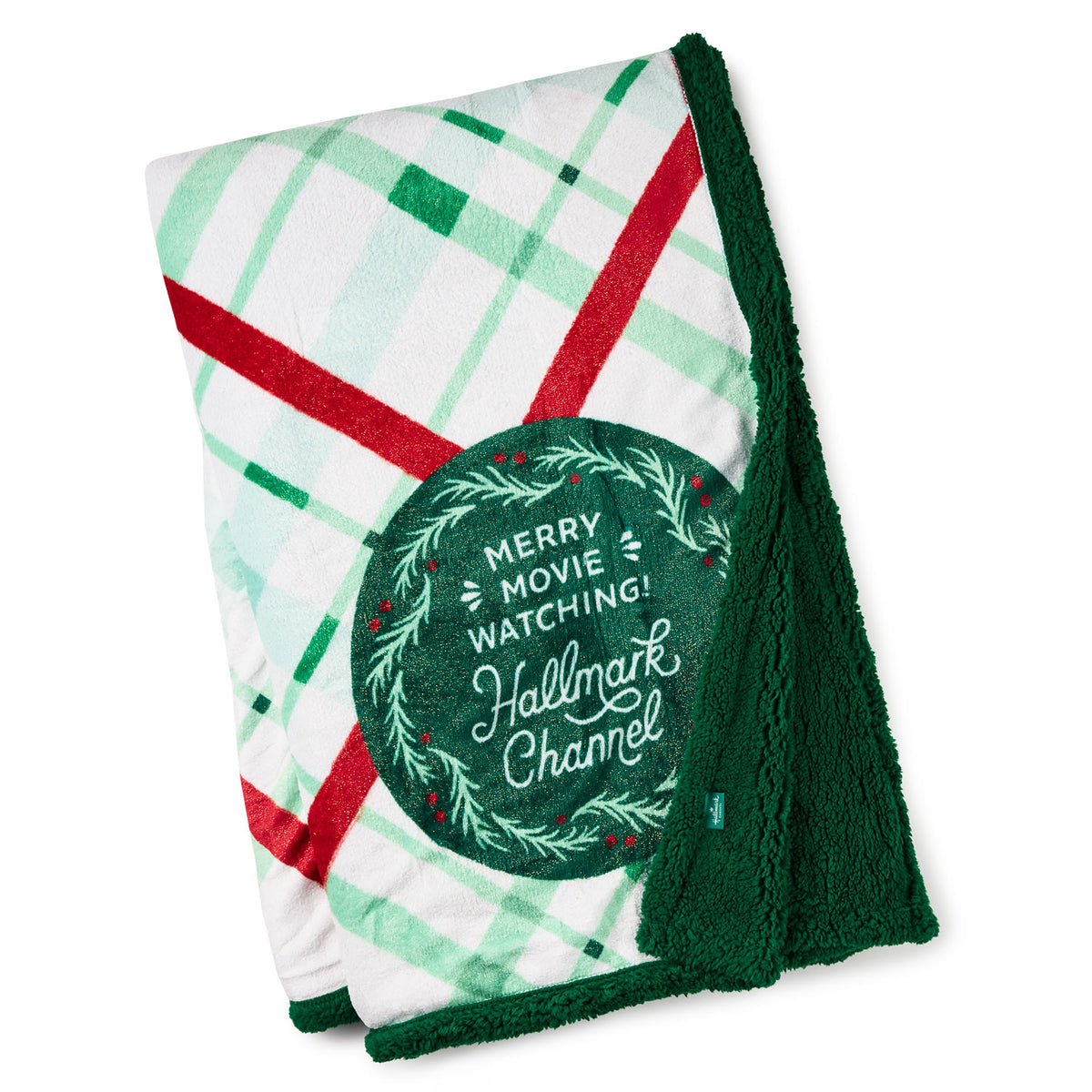 Hallmark Hallmark Channel Merry Movie Watching Oversized Throw Blanket, 80x60