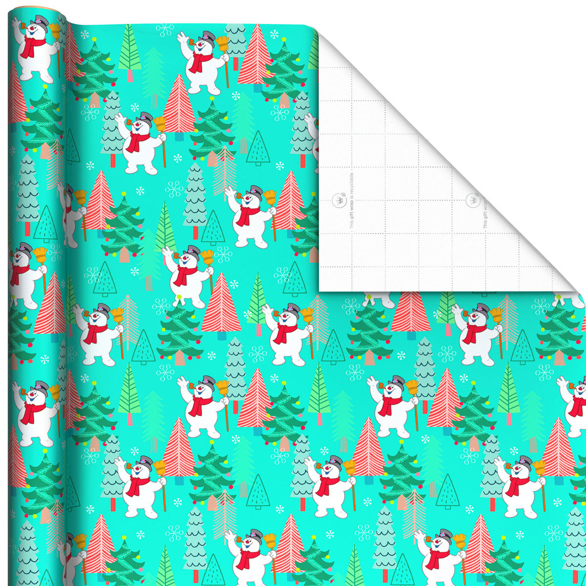 Hallmark Frosty the Snowman™ Jumbo Christmas Wrapping Paper, 70 sq. ft.