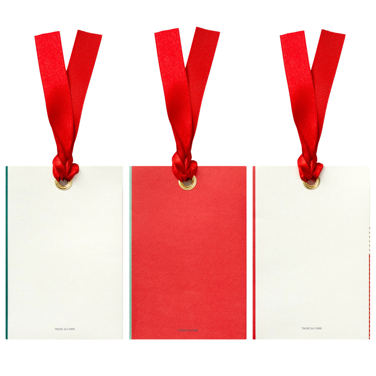 Hallmark Modern and Merry 3-Pack Christmas Gift Card Holder Tags