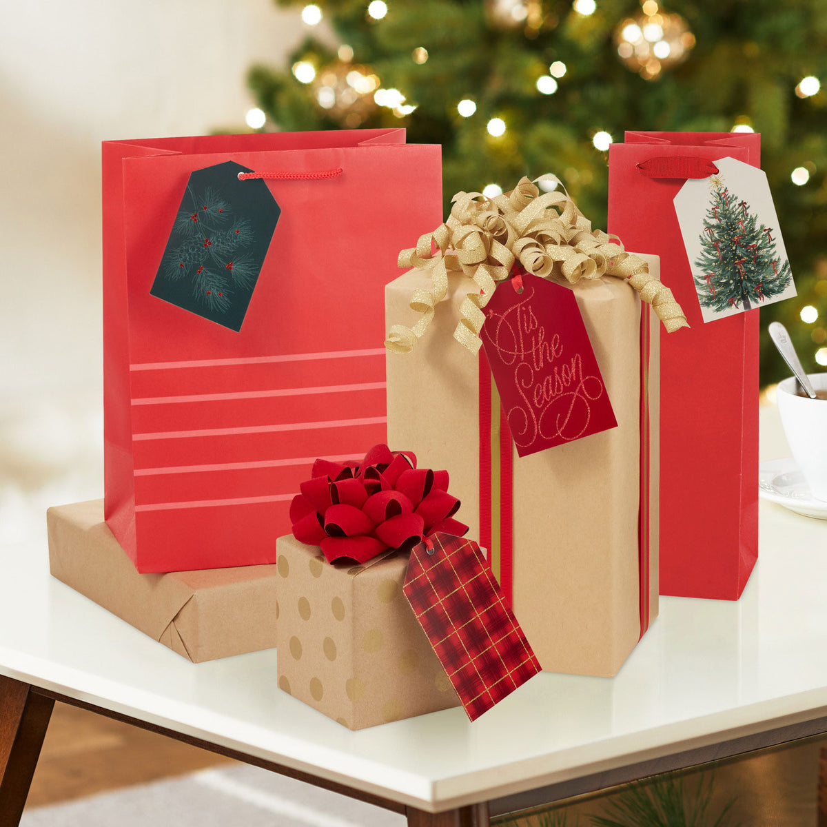 Hallmark 'Tis the Season 8-Pack Assorted Holiday Gift Tags