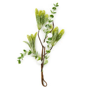 Hallmark Frosted Leaves and White Berries Christmas Gift Trim