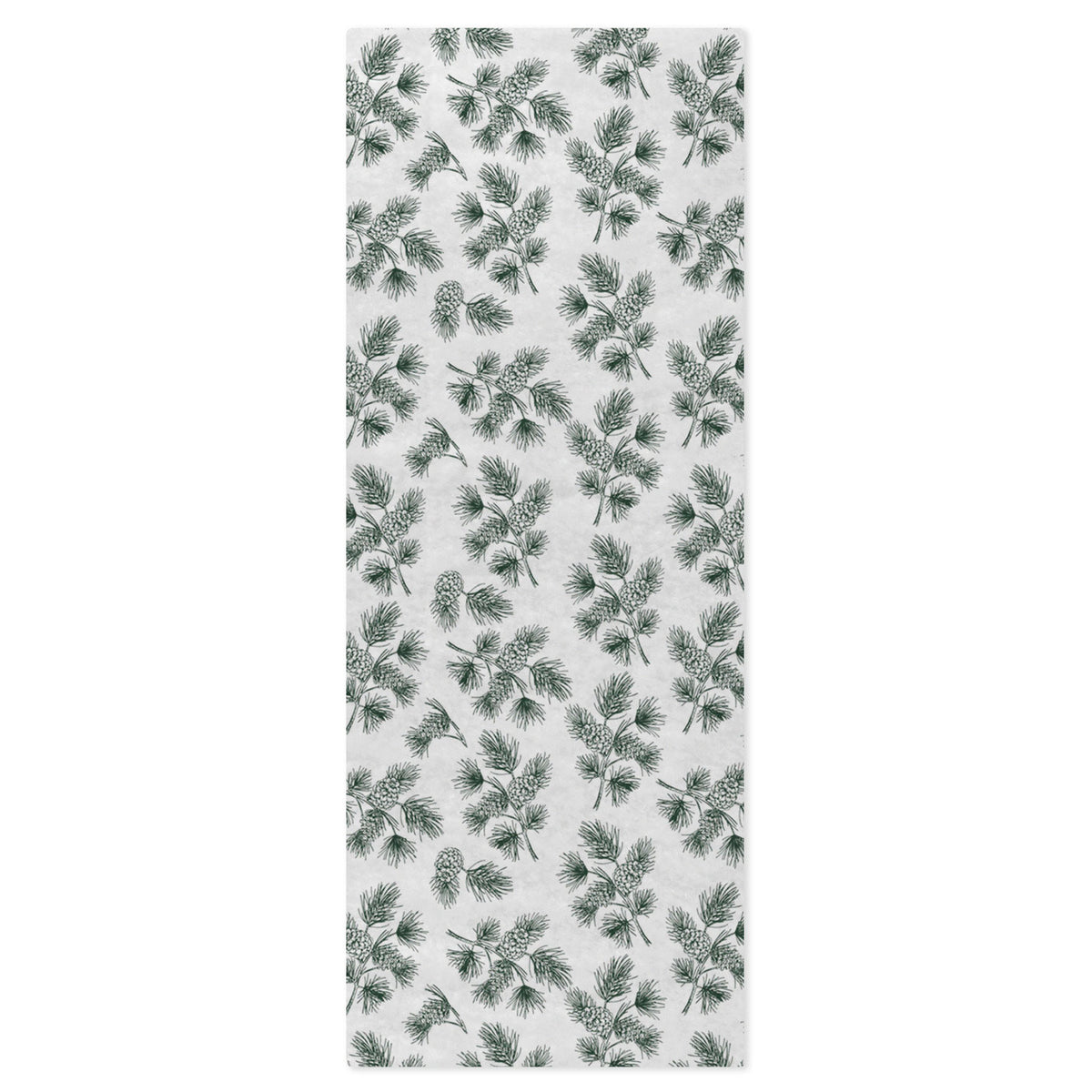 Hallmark Pine-Scented Botanical Illustrations on White Holiday Tissue Paper, 4 sheets