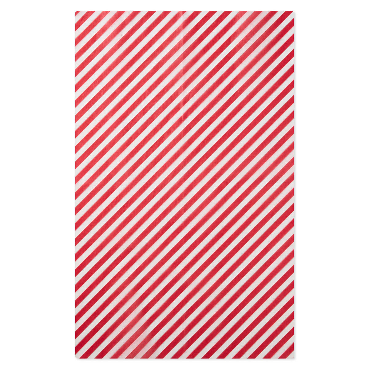 Hallmark Red and White Stripes Christmas Food-Safe Wrap, 24 sheets