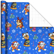 Hallmark Paw Patrol™ Winter Fun on Blue Christmas Wrapping Paper Roll, 25 sq. ft.