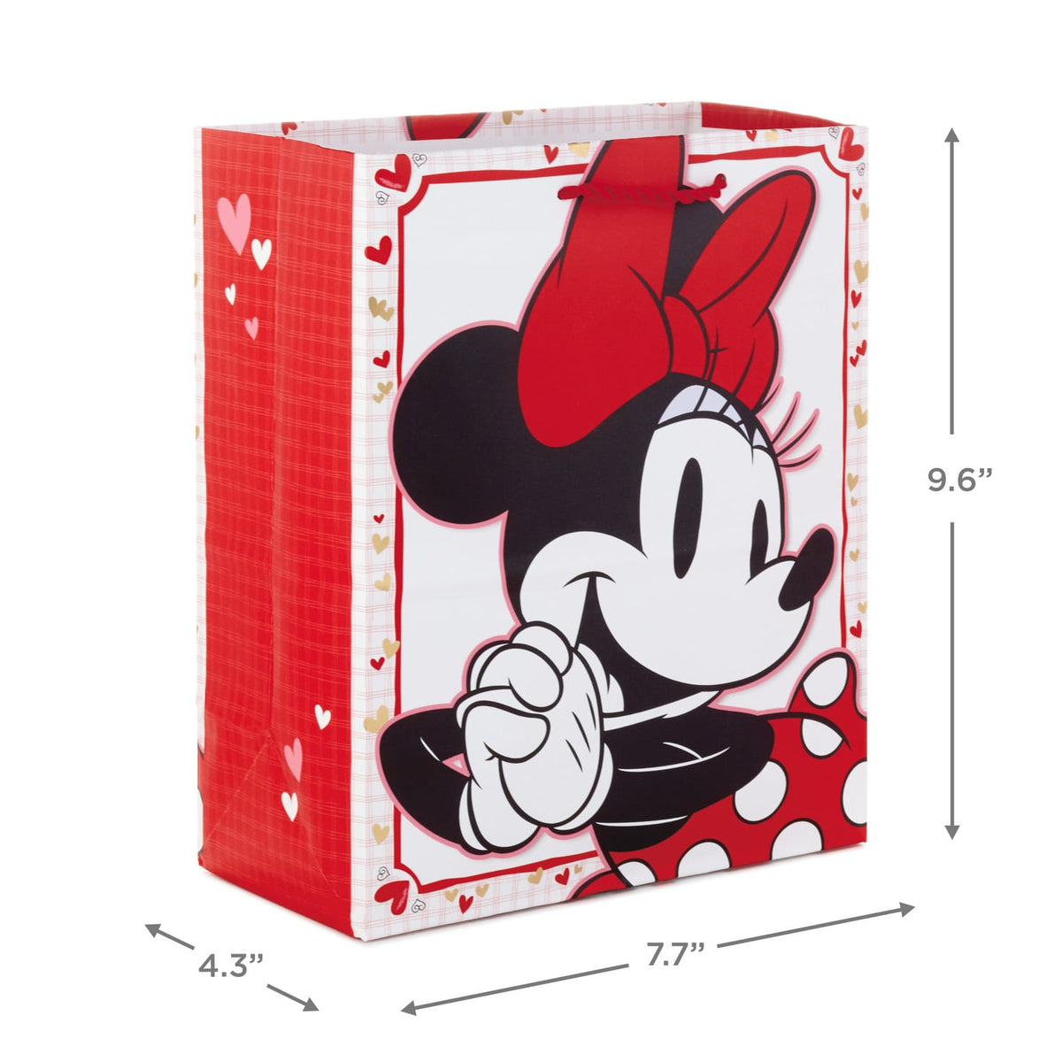 Hallmark 9.6" Disney Minnie Mouse Valentine's Day Gift Bag
