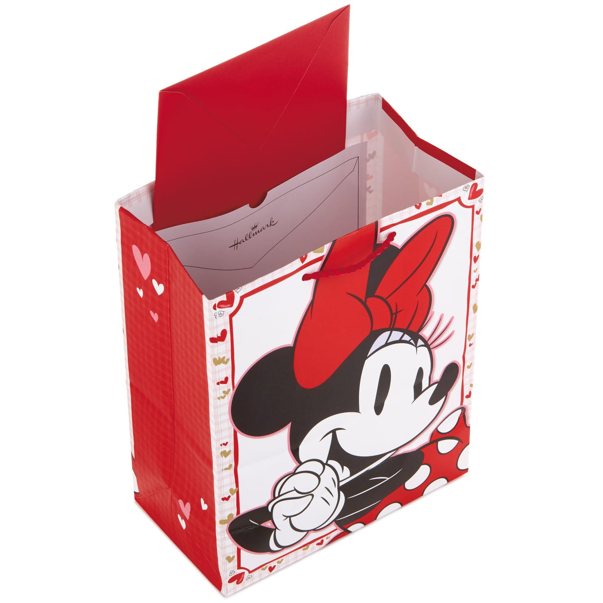 Hallmark 9.6" Disney Minnie Mouse Valentine's Day Gift Bag