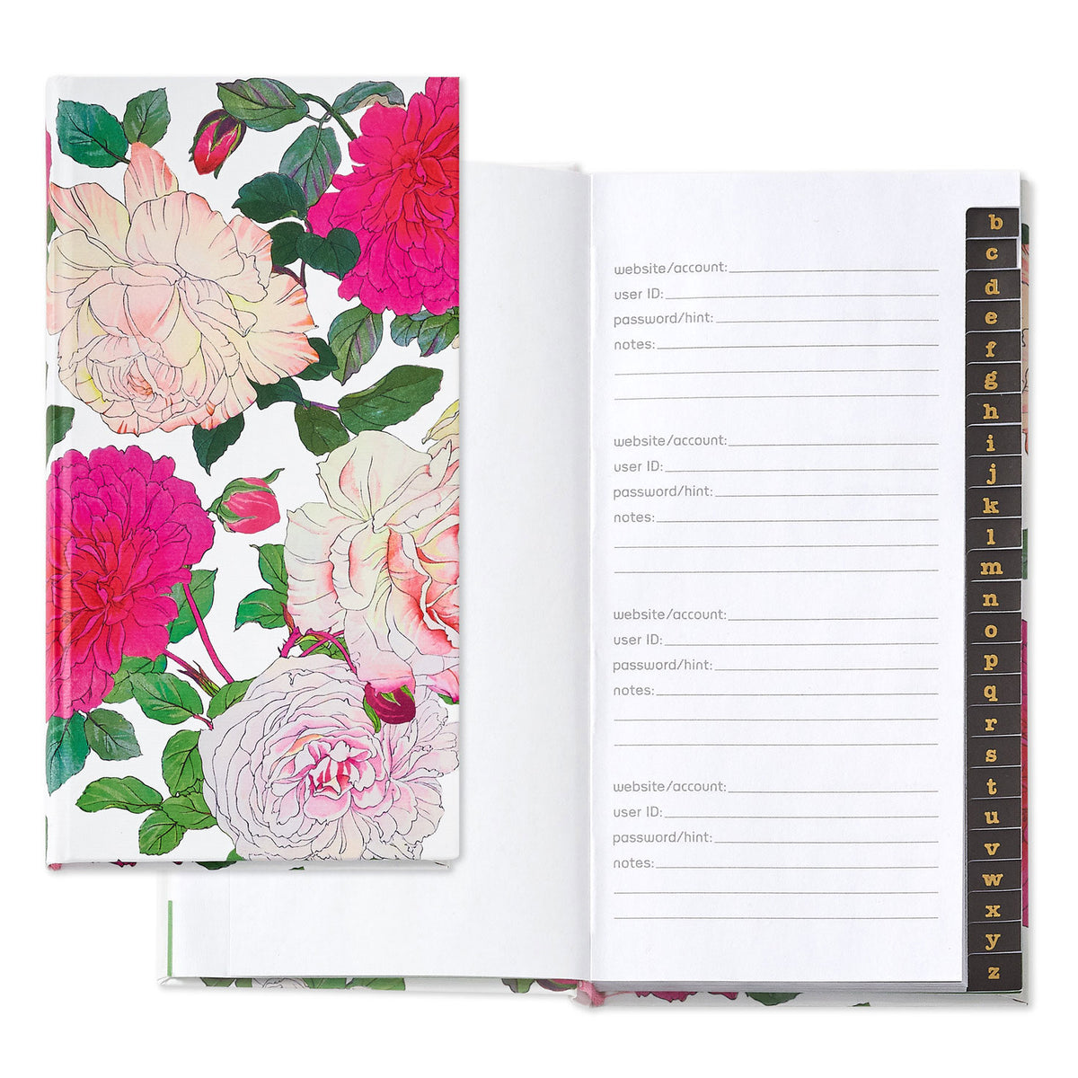 Hallmark Fuchsia Floral Password Keeper