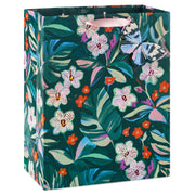 Hallmark 13'' Lacey Chabert Collection Green Floral Large Gift Bag