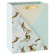 Hallmark 13'' Marbled Neutral Color Block Large Gift Bag