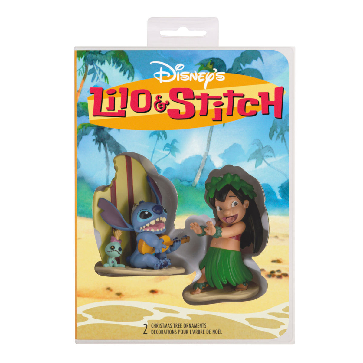 Hallmark Disney Lilo & Stitch Hallmark Ornaments, Set of 2
