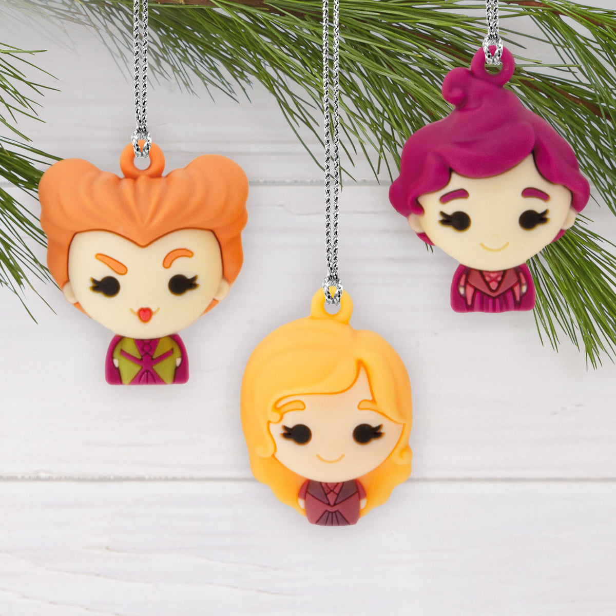Hallmark Mini Disney Hocus Pocus Shatterproof Hallmark Ornaments, Set of 6