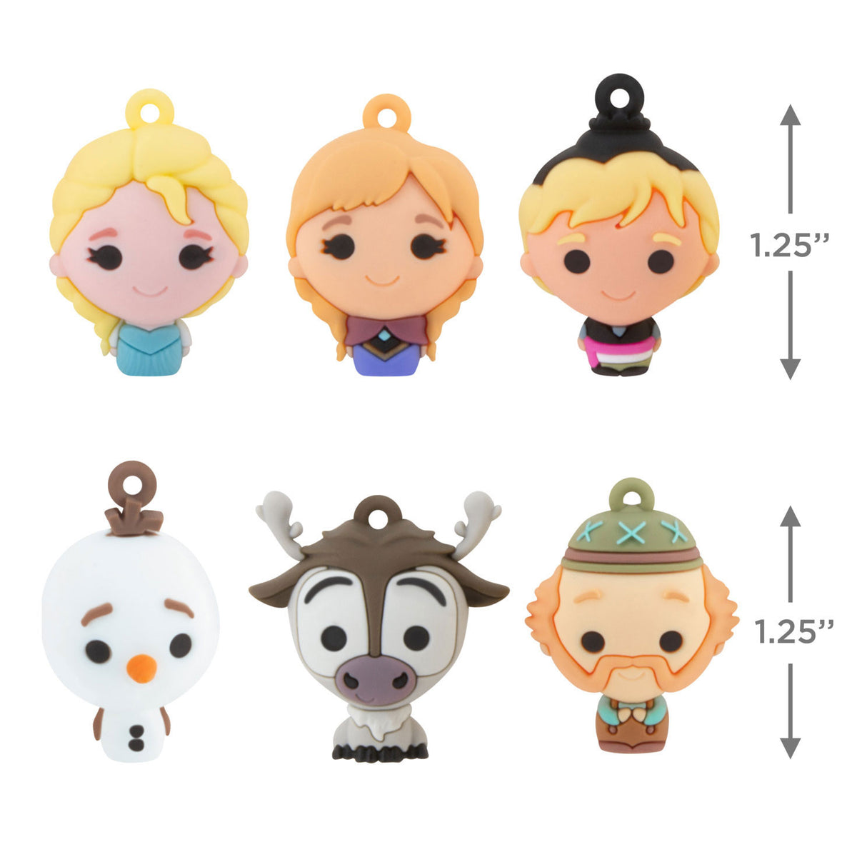 Hallmark Mini Disney Frozen Shatterproof Hallmark Ornaments, Set of 6