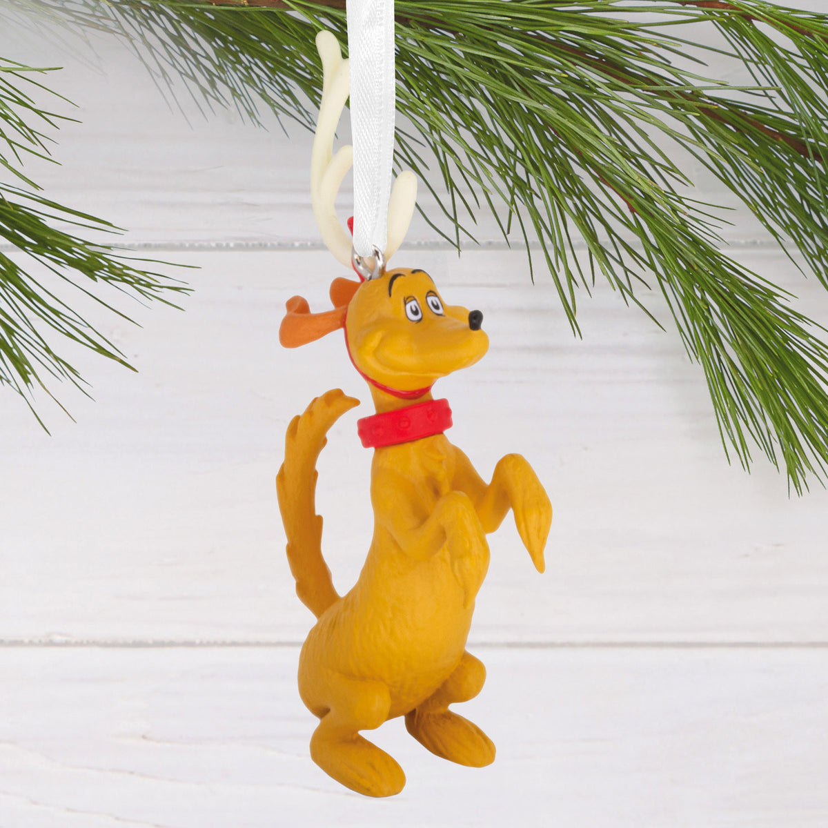 Hallmark Dr. Seuss's How the Grinch Stole Christmas!™ Max in Antlers Hallmark Ornament