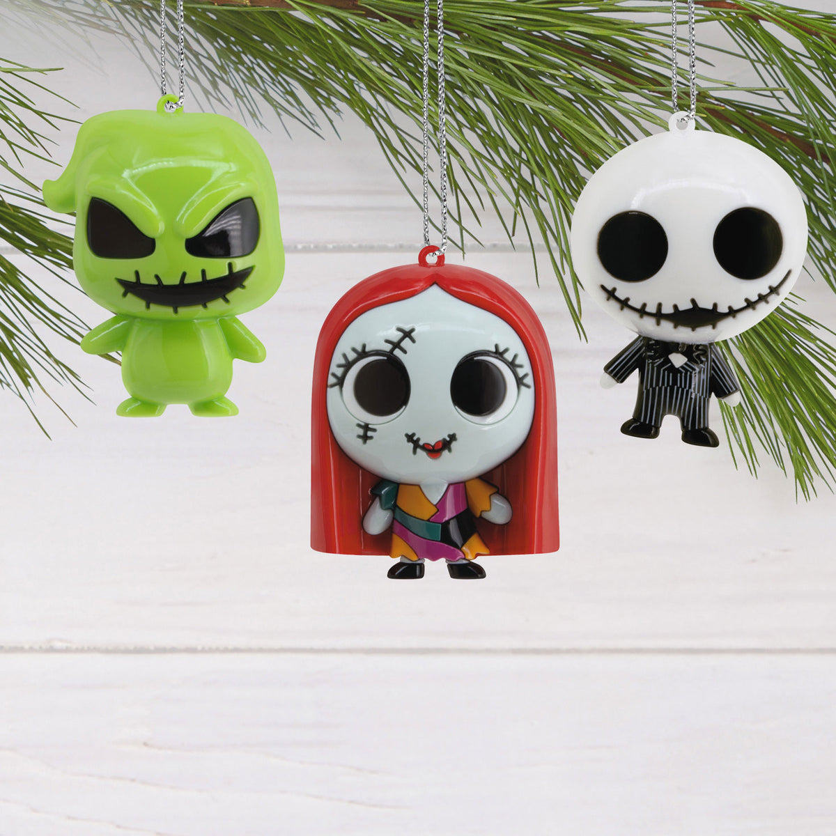 Hallmark Disney Tim Burton's The Nightmare Before Christmas Series 3 Mystery Shatterproof Hallmark Ornament