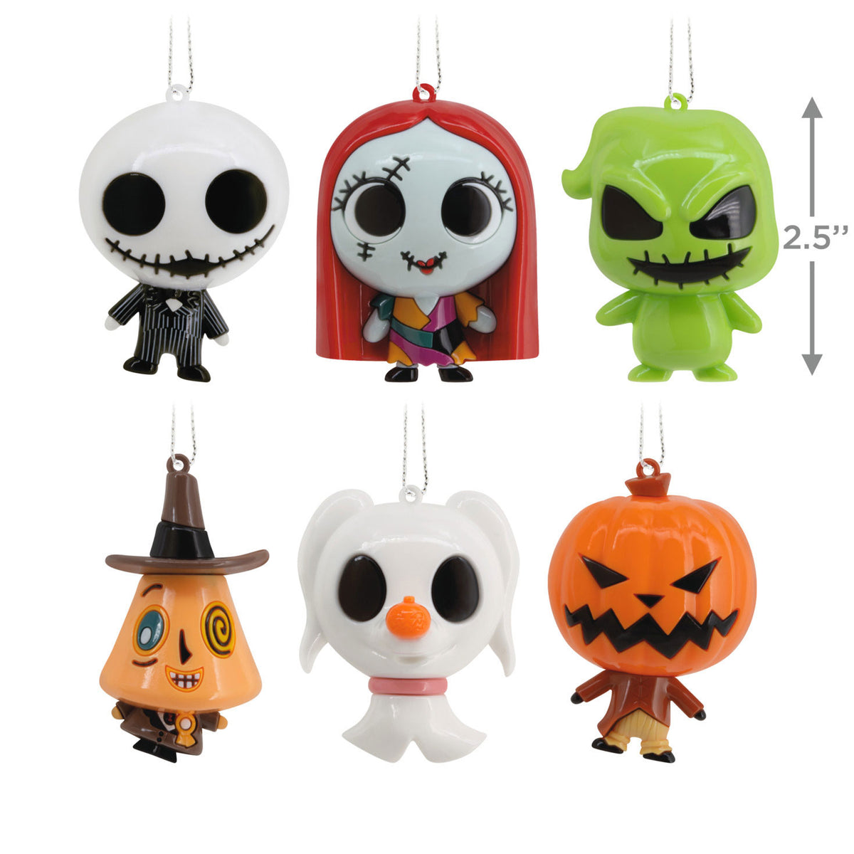 Hallmark Disney Tim Burton's The Nightmare Before Christmas Series 3 Mystery Shatterproof Hallmark Ornament