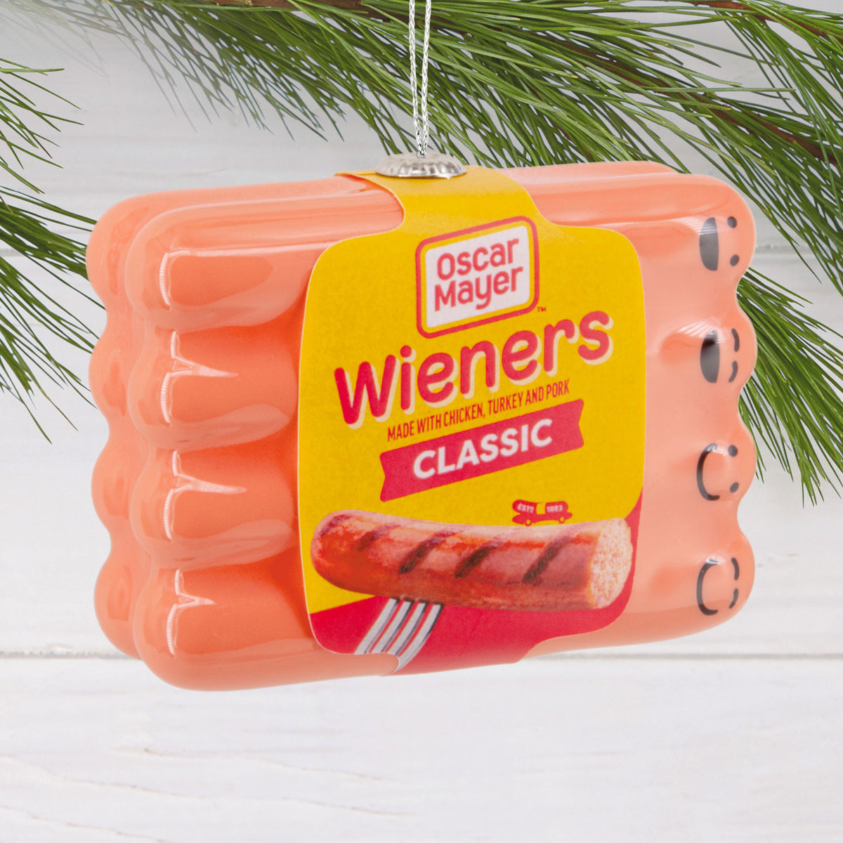 Hallmark Oscar Mayer™ Classic Wieners Shatterproof Hallmark Ornament