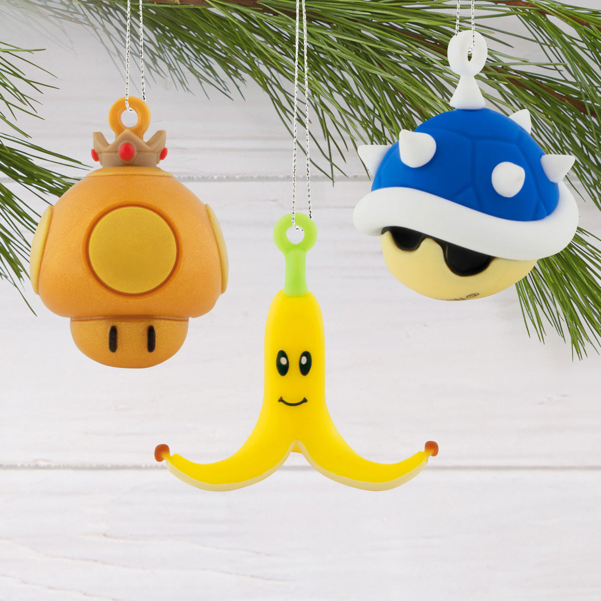 Hallmark Mini Nintendo Mario Kart™ Shatterproof Hallmark Ornaments, Set of 6