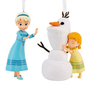 Hallmark Disney Frozen Elsa, Anna and Olaf Hallmark Ornaments, Set of 2