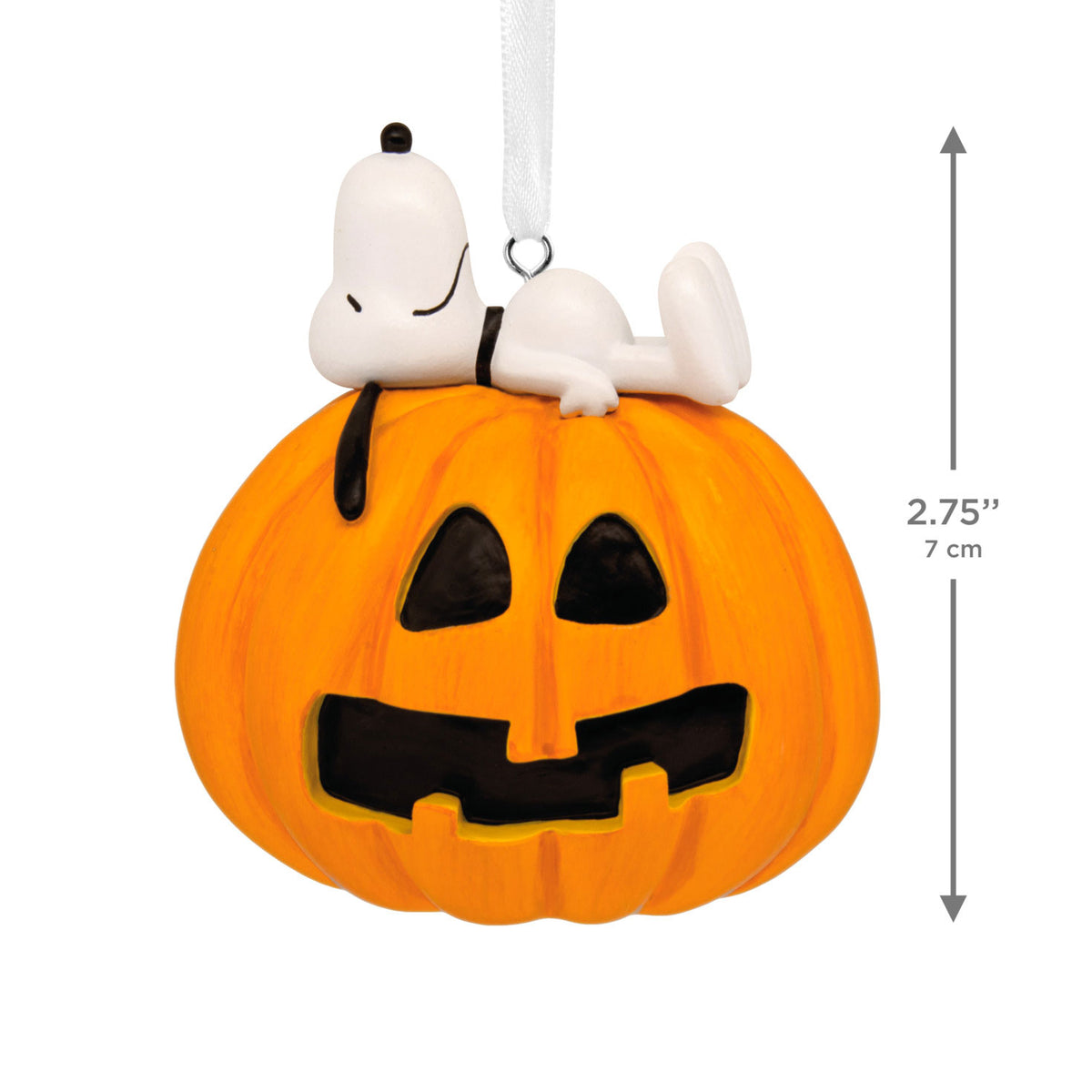 Hallmark Peanuts® Snoopy on Jack-o'-Lantern Hallmark Ornament