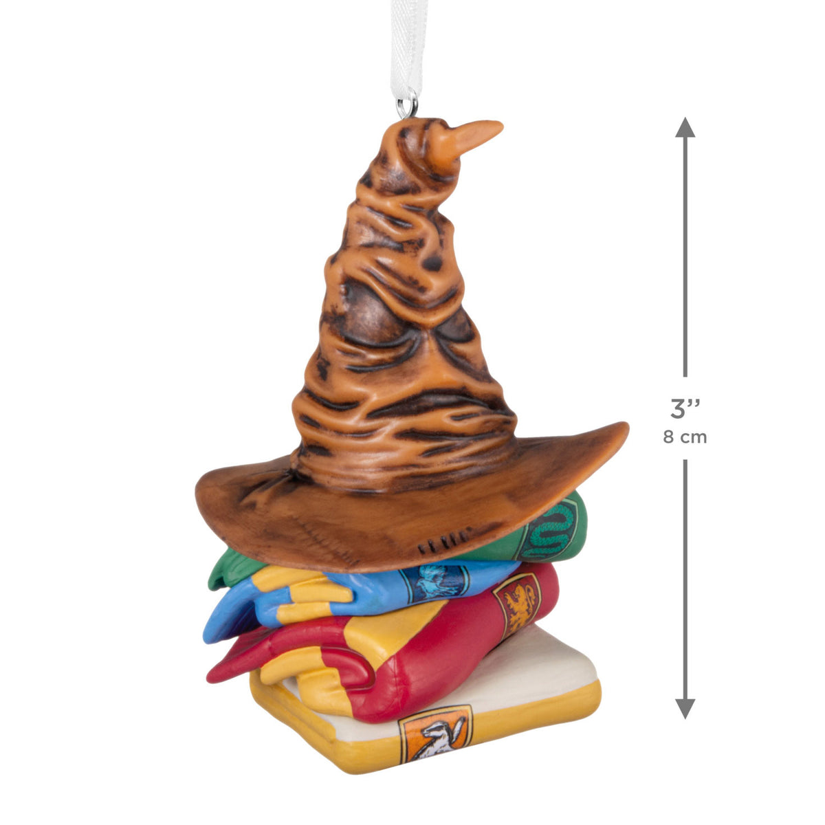 Hallmark Harry Potter™ Sorting Hat™ and House Scarves Hallmark Ornament