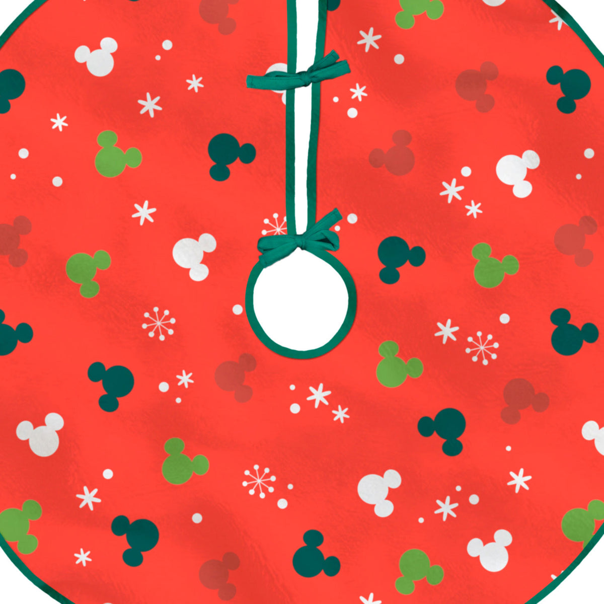 Hallmark Disney Mickey Mouse Ears Fabric Hallmark Tree Skirt, 48''