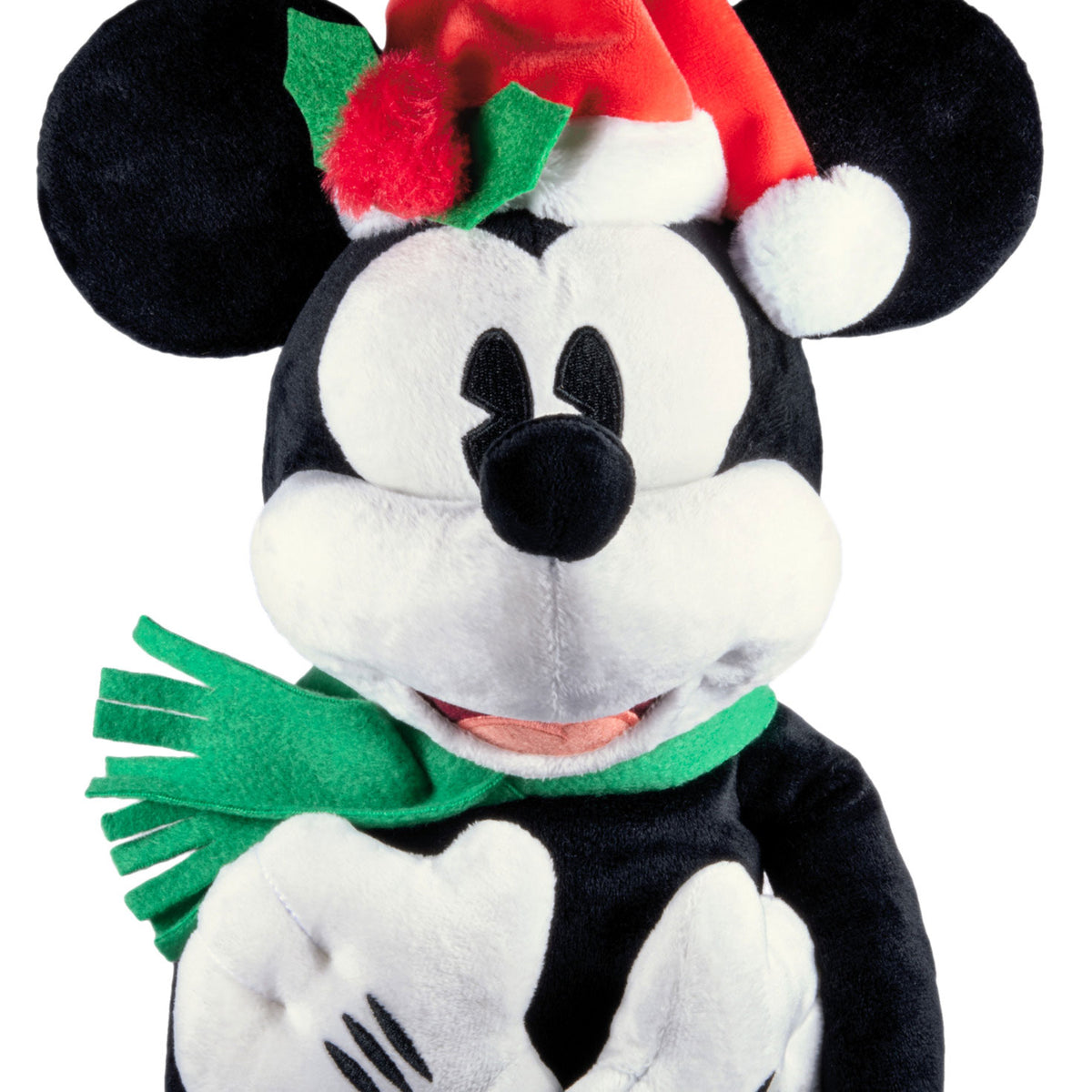 Hallmark Disney Mickey Mouse Plush Fabric Hallmark Tree Topper, 15''
