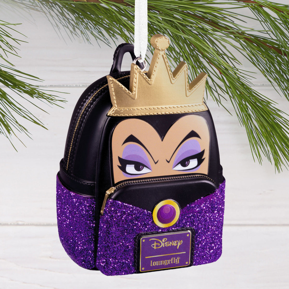Hallmark Loungefly Disney Villains Evil Queen Backpack Hallmark Ornament