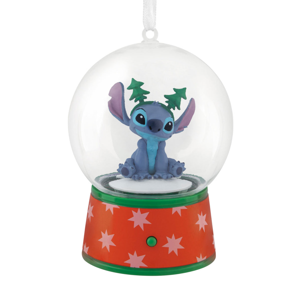 Hallmark Disney Stitch Musical Snow Globe Hallmark Ornament With Motion