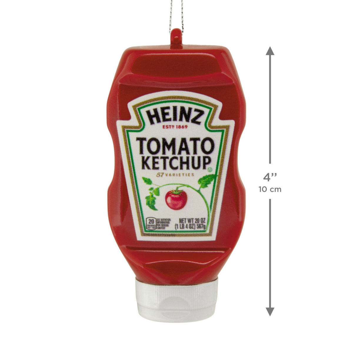 Hallmark Heinz™ Tomato Ketchup Bottle Shatterproof Hallmark Ornament
