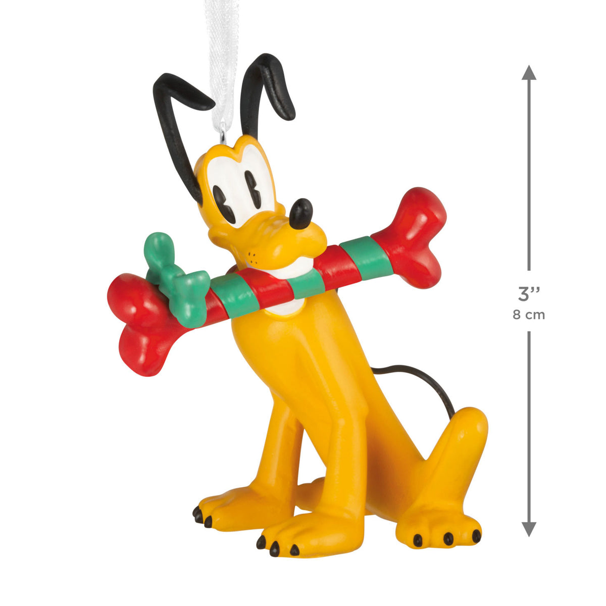 Hallmark Disney Pluto With Dog Bone Hallmark Ornament