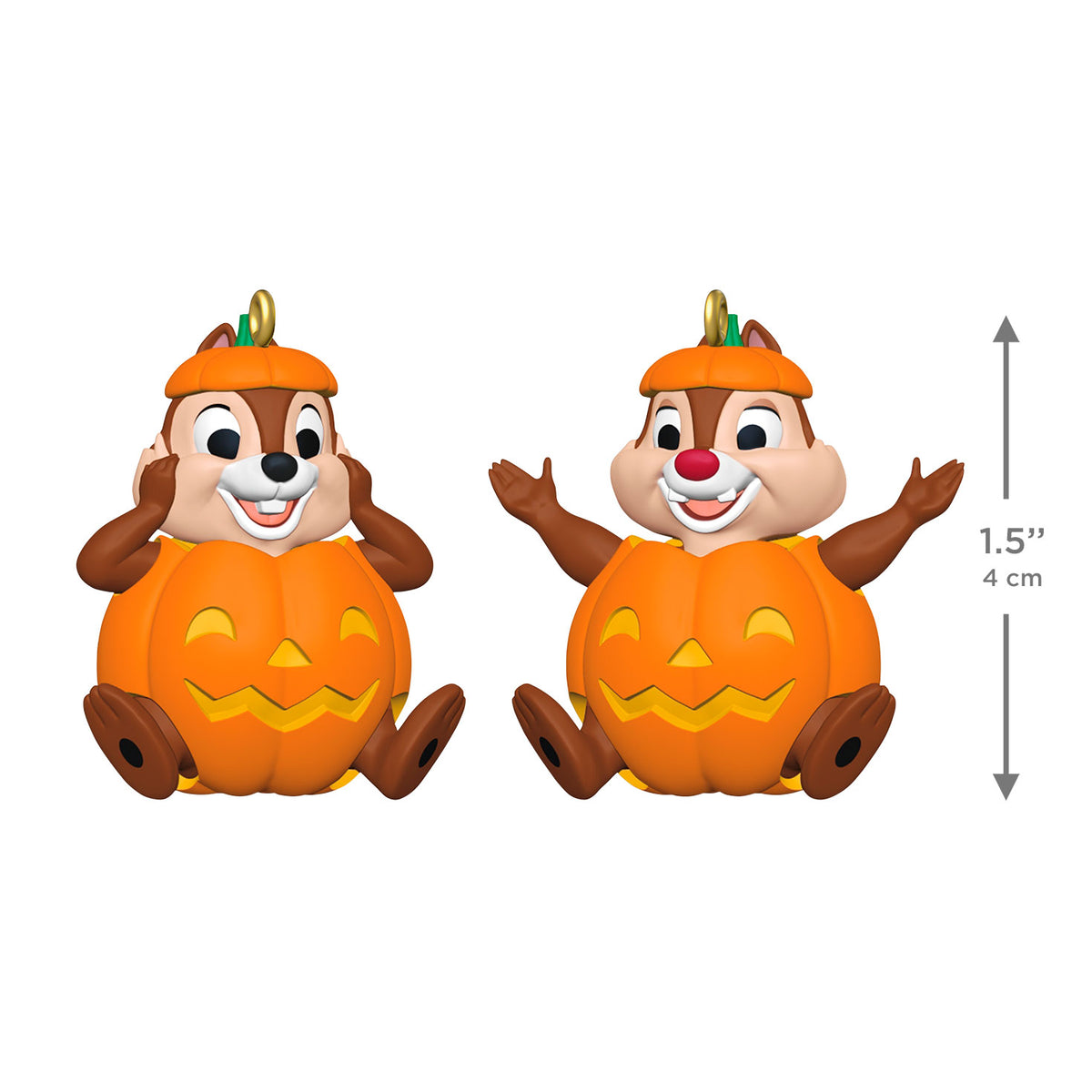 Hallmark Disney Chip 'N Dale Double Trouble Ornaments, Set of 2